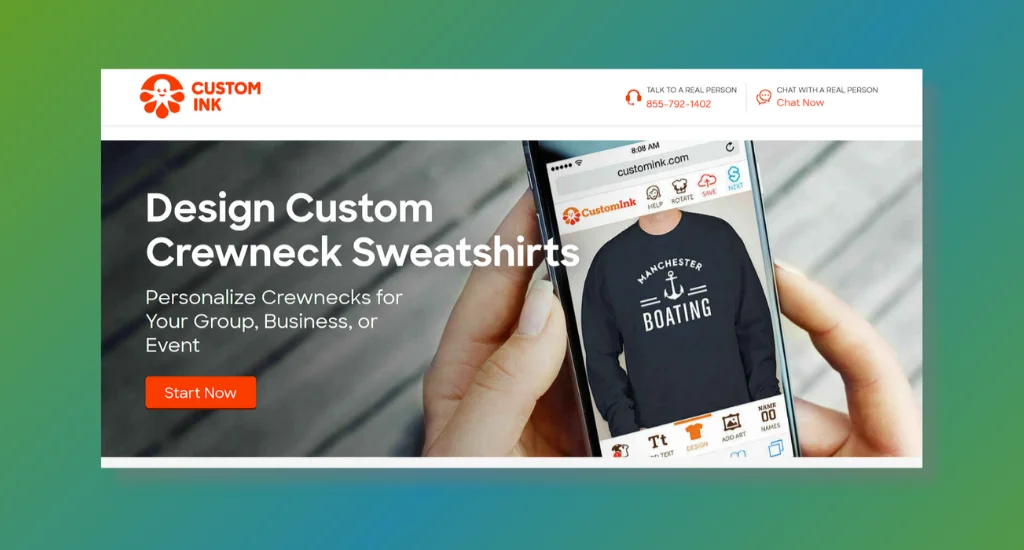 customink homepage