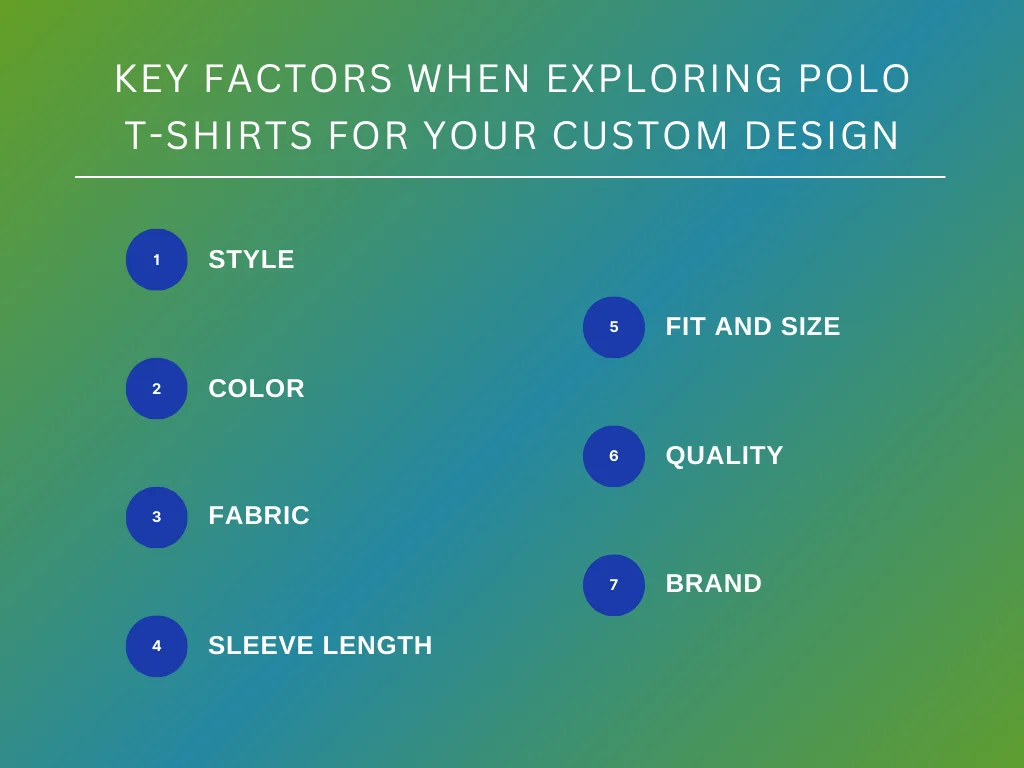 key factors in exploring polo t shirt design