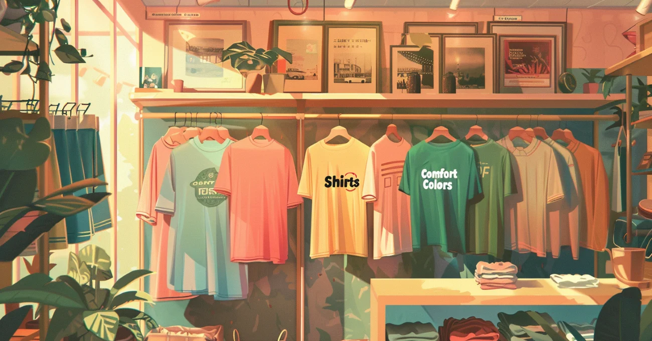 Top 7+ Sites to Buy Custom Comfort Colors Shirts In Bulk
