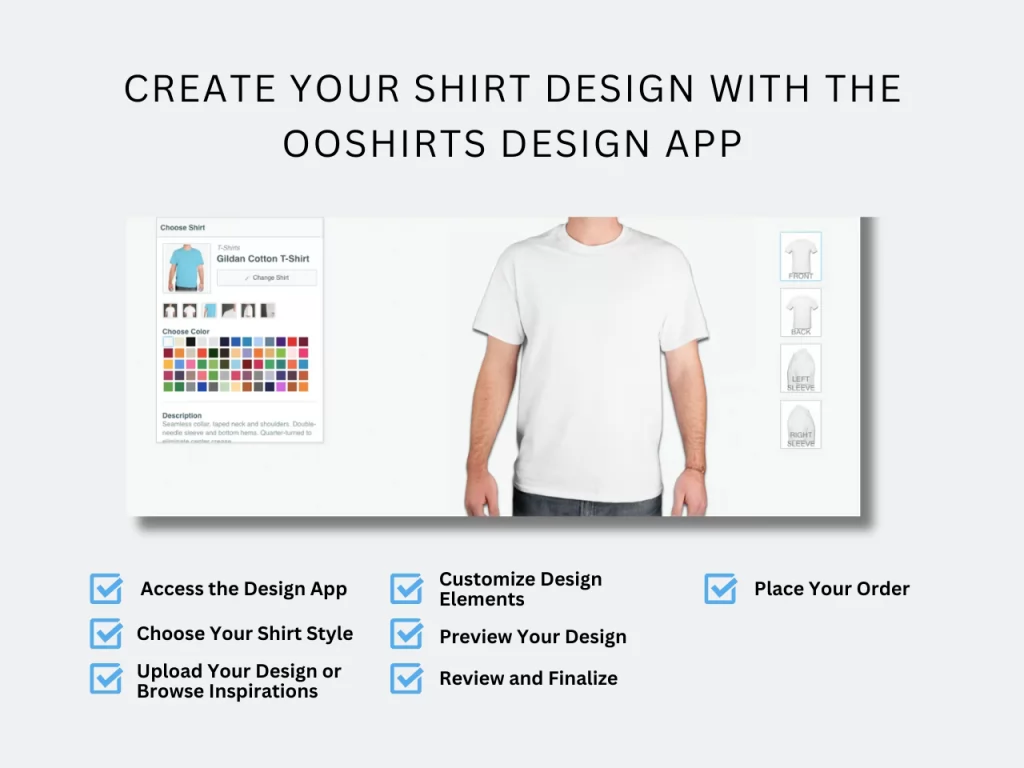 create shirt design with ooshirts design app