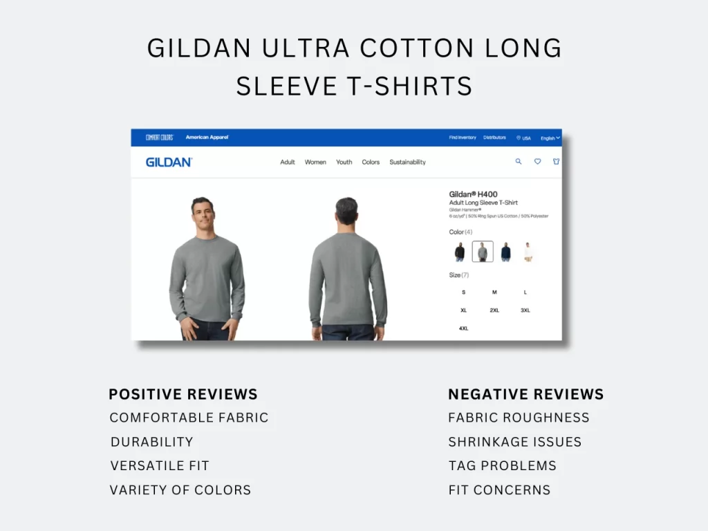 gildan long sleeve tshirt