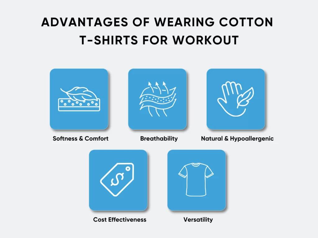 advantages of wearing cotton t-shirts for workout homepage