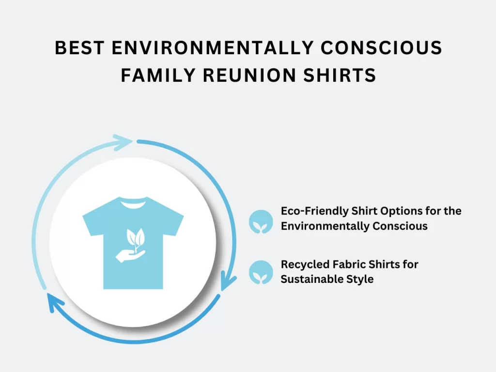 best environmentally conscious family reunion shirts homepage