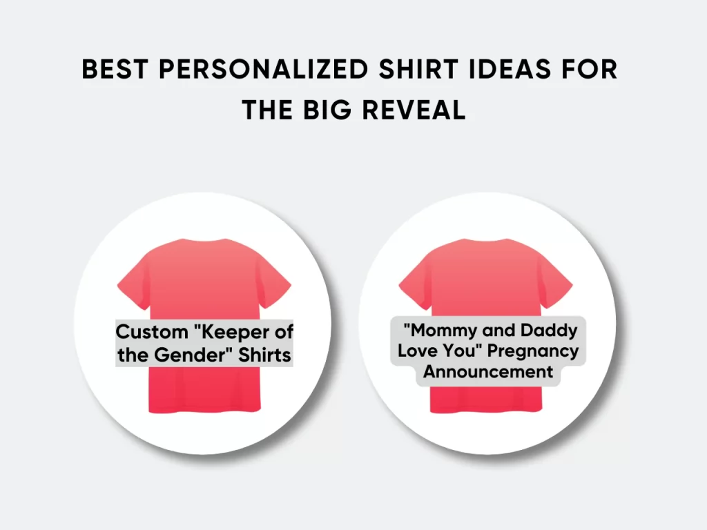 best personalized shirt ideas for the big reveal homepage