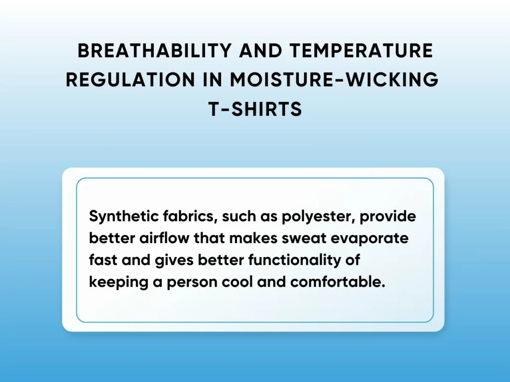 breathability and temperature regulation in moisture-wicking t-shirts homepage