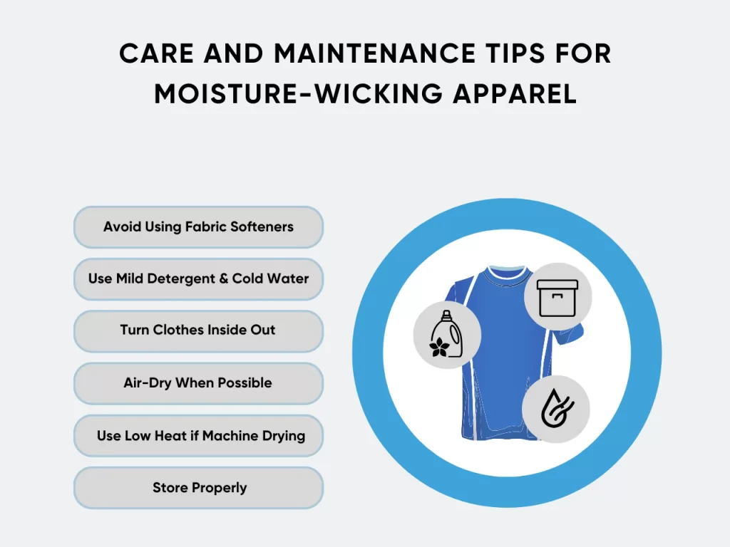 care and maintenance tips for moisture-wicking apparel homepage