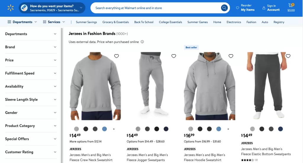 walmart homepage