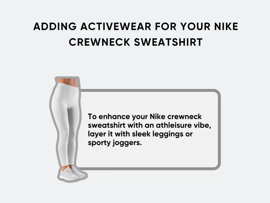 Adding Activewear for Your Nike Crewneck Sweatshirt homepage