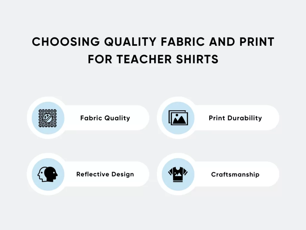 Choosing Quality Fabric and Print for Teacher Shirts homepage