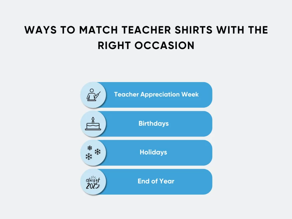 Ways to Match Teacher Shirts with the Right Occasion homepage