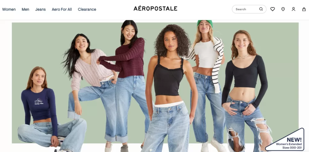 Aeropostale_homepage