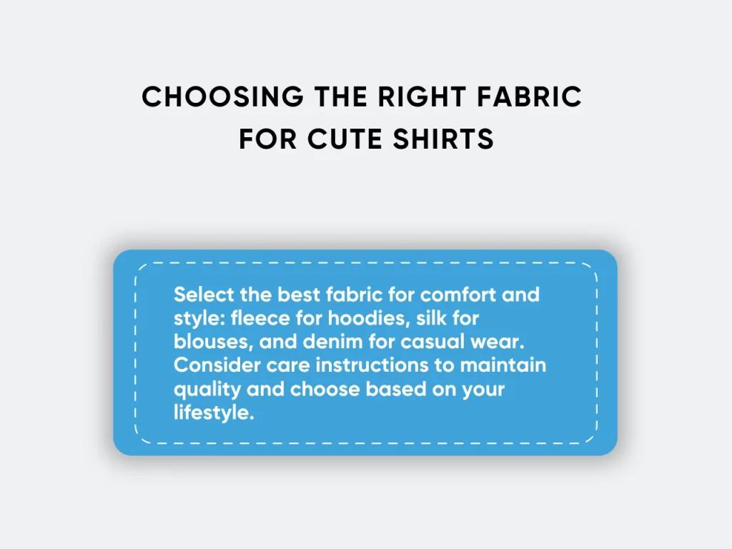 Choosing the Right Fabric for Cute Shirts homepage