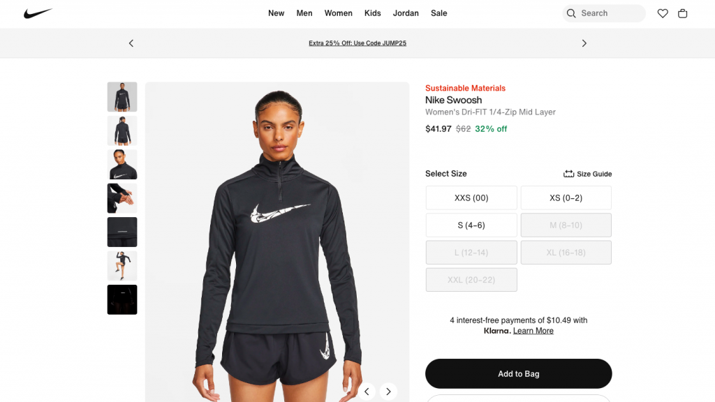 Nike Swoosh Women's_product homepage