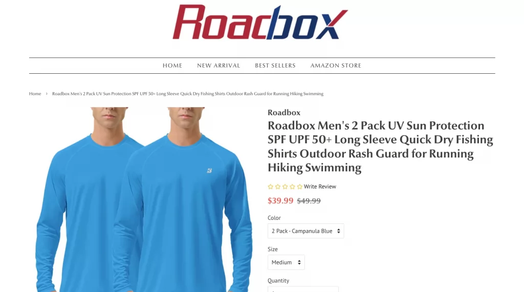 Roadbox_product homepage