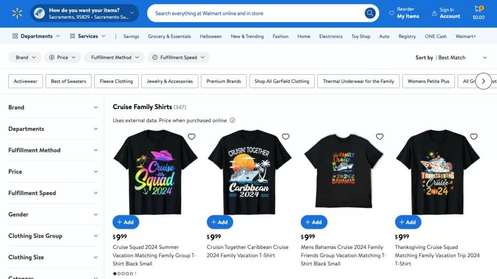 Walmart_product homepage