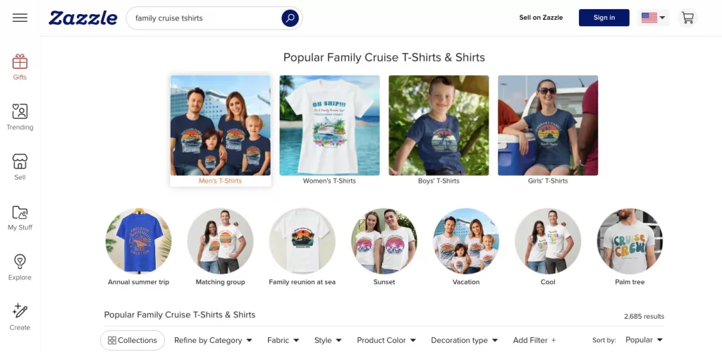 Zazzle_product homepage